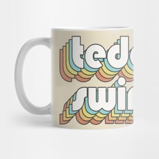 Retro Teddy Swims Mug